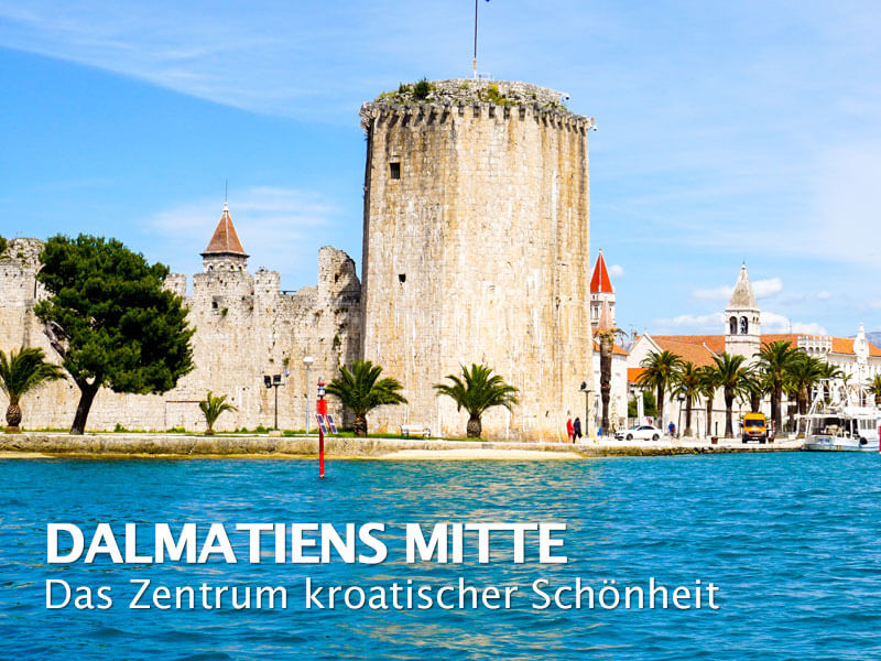 Dalmatiens Mitte - Strände, Kultur und Städte